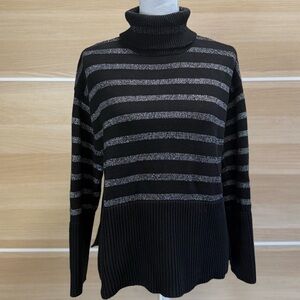 GAP Oversized Turtleneck Split Hem Sweater